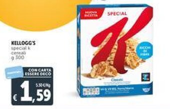 KELLOGG'S special k cereali g 300