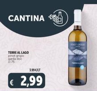 Deco Supermercati TERRE AL LAGO cl 75 offerta