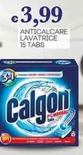 Calgon ANTICALCARE LAVATRICE 15 TABS