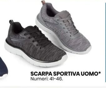 Eurospin SCARPA SPORTIVA UOMO Numeri: 41-46. offerta