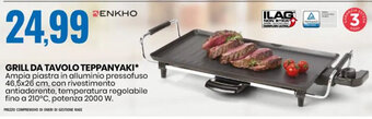 GRILL DA TAVOLO TEPPANYAKI