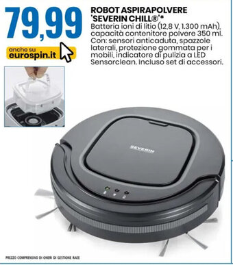 ROBOT ASPIRAPOLVERE 'SEVERIN CHILL'