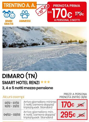 Eurospin TRENTINO A. A. DIMARO (TN) offerta