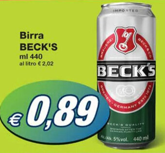 Birra BECK'S ml 440