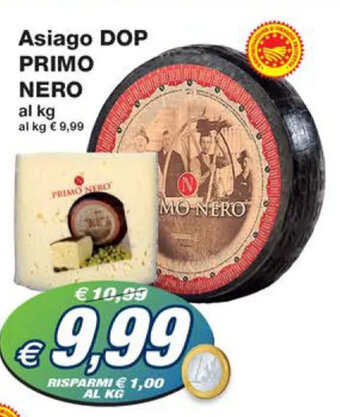 Prix Quality Asiago DOP PRIMO NERO offerta