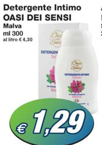 Prix Quality Detergente Intimo OASI DEI SENSI Malva ml 300 offerta
