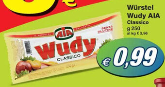Würstel Wudy AIA Classico g 250