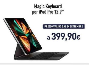 Unieuro Magic Keyboard per iPad Pro 12.9" offerta