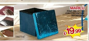 Satur Pouf contenitore offerta