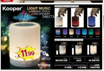 Satur Kooper Speaker offerta