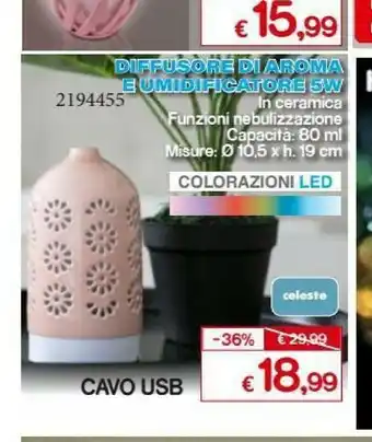 Satur Kooper Profumatori ambiente offerta