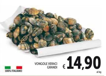 Spazio Conad VONGOLE VERACI GRANDI offerta