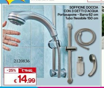 Satur Soffione doccia offerta