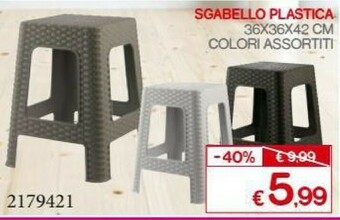 Satur Sgabelli offerta