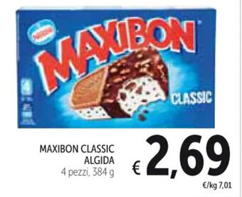 Spazio Conad MAXIBON CLASSIC ALGIDA 384 g offerta