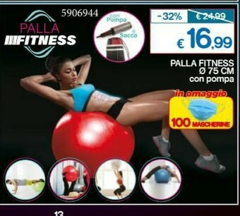 Satur Palla Fitness offerta