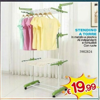 Tendino A Torre In Metallo E Plastica