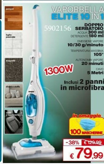 Satur Vaporbella Elite 10 In 1 offerta