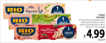 Spazio Conad TONNO RIO MARE offerta