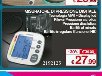 Misuratore Di Pressione Digitale