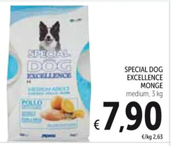 SPECIAL DOG EXCELLENCE MONGE medium 3 kg