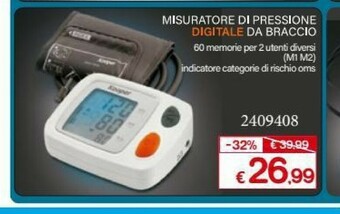 Satur Misuratore Di Pressione Digitale Da Braccio offerta
