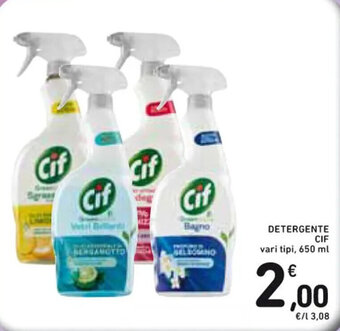Spazio Conad DETERGENTE CIF vari tipi 650 ml offerta