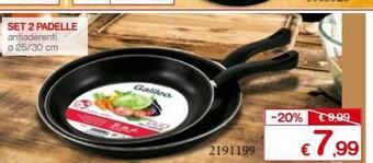 Satur Galileo Set 2 Padelle offerta