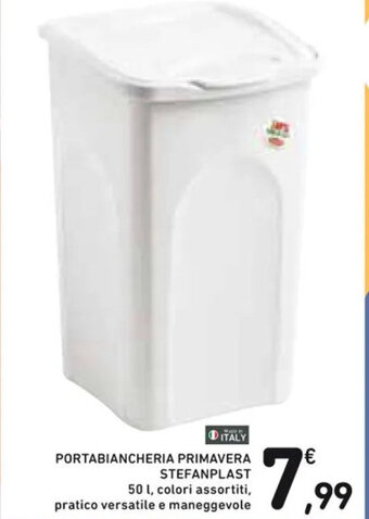 Spazio Conad PORTABIANCHERIA PRIMAVERA STEFANPLAST 50 l offerta