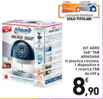 Spazio Conad KIT AERO 360° TAB ARIASANA 450 g offerta
