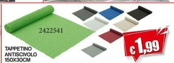 Satur Tappetino Antiscivolo 150x30cm offerta