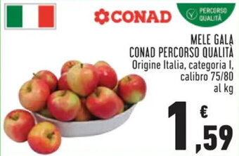 Conad MELE GALA CONAD PERCORSO QUALITÀ al kg offerta