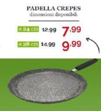 Happy Casa PADELLA CREPES Ø 24 cm offerta