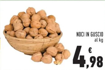 Conad NOCI IN GUSCIO al kg offerta