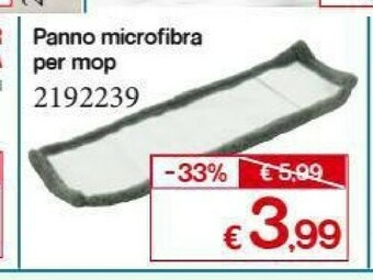 Satur Panno Microfibra Per Mop offerta
