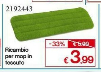 Ricambio Per Mop In Tessuto