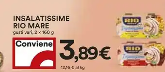 Coop Rio Mare Insalatissime Riso E Tonno 160 G(ml) offerta
