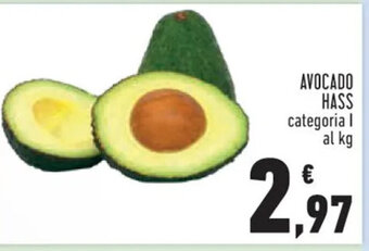 Conad AVOCADO HASS categoria I al kg offerta