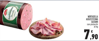 Conad MORTADELLA AUGUSTISSIMA GALBANI con pistacchi al kg offerta