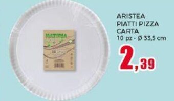 Happy Casa ARISTEA PIATTI PIZZA CARTA Ø 33,5 cm offerta