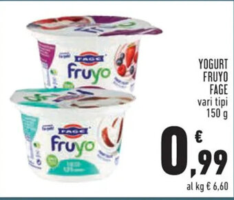 Conad YOGURT FRUYO FAGE vari tipi 150 g offerta