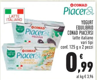 Conad YOGURT EQUILIBRIO CONAD PIACERSI offerta