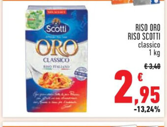 Conad RISO ORO RISO SCOTTI classico 1 kg offerta