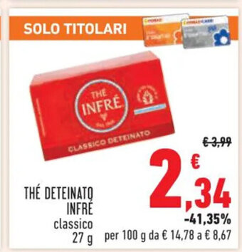 THE DETEINATO INFRE classico 27 g
