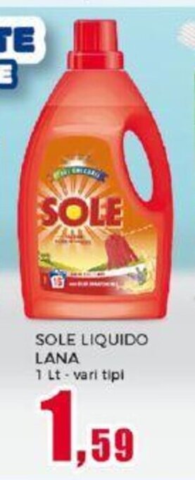 SOLE LIQUIDO LANA 1 Lt vari tipi