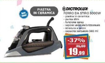 DICTROLUX FERRO DA STIRO 3000W
