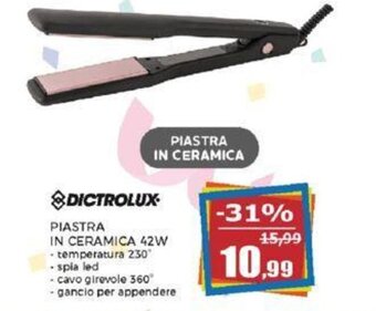 Happy Casa DICTROLUX PIASTRA IN CERAMICA 42W offerta