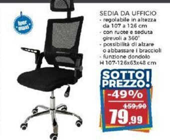 Happy Casa SEDIA DA UFFICIO offerta