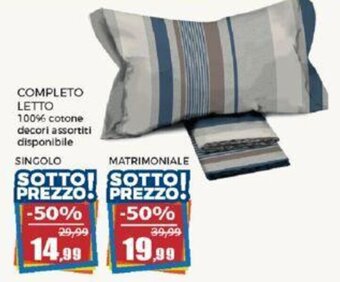 Happy Casa COMPLETO LETTO SINGOLO offerta