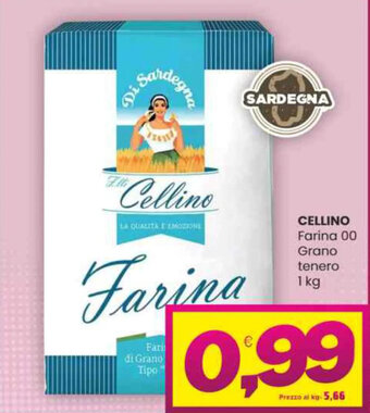 CELLINO Farina 00 Grano tenero 1 kg